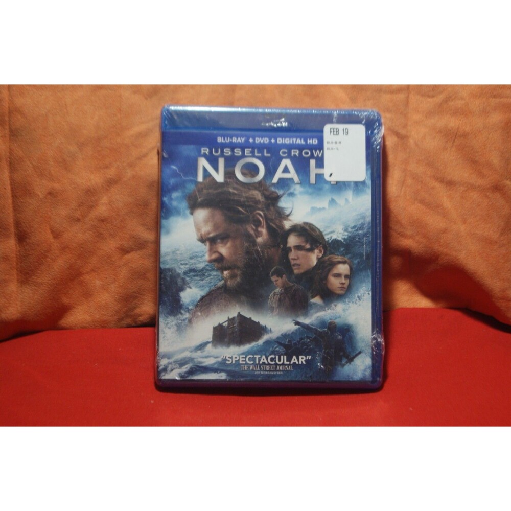 Noah (Blu-Ray + DVD, 2 Disc Set)  Brand New, Factory Sealed Reglious Story